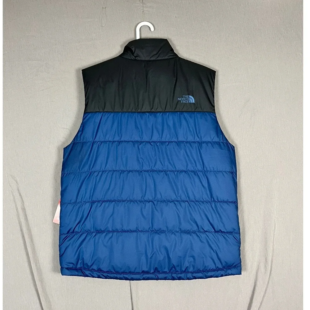 The North Face Vest Mens Large Everyday Insulated Blue Puffer Logo NEW